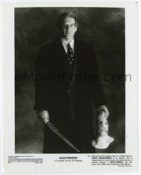4m649 NIGHTBREED candid 8x10 still '90 director David Cronenberg playing his first leading role!