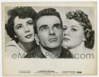 4m684 PLACE IN THE SUN 8x10.25 still R59 posed image of Montgomery Clift, Liz Taylor & Winters!