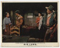 4m041 RIO LOBO color English FOH LC '71 John Wayne stares at Jennifer O'Neill & Jorge Rivero!
