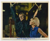 4m047 SPY IN THE GREEN HAT color English FOH LC '66 Janet Leigh stares at bound David McCallum!