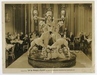 4m858 UP IN MABEL'S ROOM 8x10.25 still '26 crowd watches flexible female acrobats performing!
