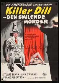 4p784 KILLER DILL Danish '47 sexy Anne Gwynne in gangster comedy, different art by Wenzel!