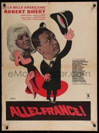 4p158 COUNTERFEIT CONSTABLE French 24x32 '66 Robert Dhery, French comedy, Diana Dors cameo!