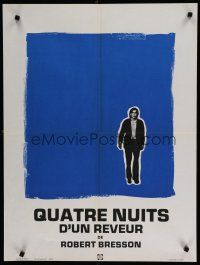 4p165 FOUR NIGHTS OF A DREAMER French 23x32 '71 Robert Bresson's Quatre Nuits d'un Reveur!