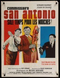 4p181 NEXT TIME I'LL KILL YOU French 24x32 '66 Sale temps pour les mouches, Gerard Barray!
