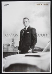4p105 SKYFALL 14x20 English special '12 image of Daniel Craig as Bond, newest 007!