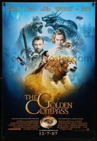 4r310 GOLDEN COMPASS bottom credits style advance DS 1sh '07 Kidman, Craig, Dakota Blue Richards!