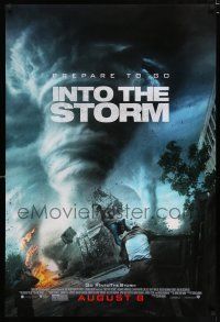 4r391 INTO THE STORM advance DS 1sh '14 Richard Armitage, tornado storm chaser action!