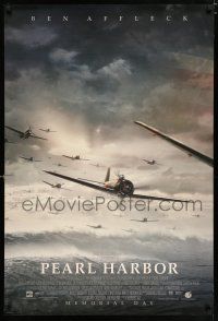4r578 PEARL HARBOR bomber style advance DS 1sh '01 Ben Affleck, Kate Beckinsale, World War II!
