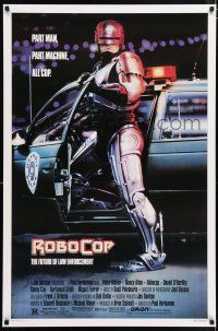 4r661 ROBOCOP 1sh '87 Paul Verhoeven classic, Peter Weller is part man, part machine, all cop!