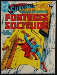 4s232 SUPERMAN magazine '81 and His Incredible Fortress of Solitude, collector's edition!