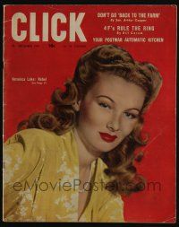4s190 CLICK magazine December 1944 sexy rebel Veronica Lake by Whitey Schafer!