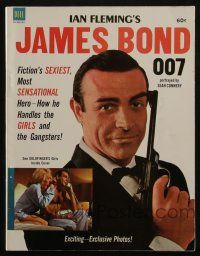 4s268 JAMES BOND 007 MAGAZINE magazine '64 Sean Connery & sexy Shirley Eaton in Goldfinger!