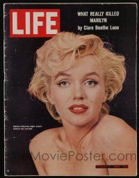 4s166 LIFE MAGAZINE magazine August 7, 1964 What Really Killed Marilyn Monroe!