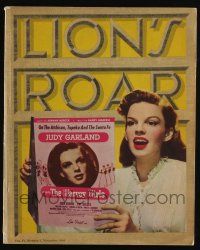 4s008 LION'S ROAR exhibitor magazine November 1945 Judy Garland, Hirschfeld art, Tom & Jerry +more!
