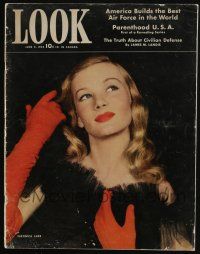 4s180 LOOK magazine June 2, 1942 sexy Veronica Lake seen next in This Gun For Hire!