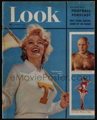 4s148 LOOK magazine September 9, 1952 sexy Marilyn Monroe supports Georgia Tech!