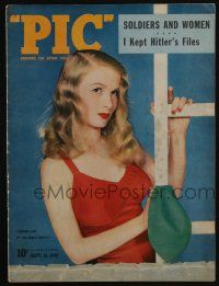 4s177 PIC magazine Sep 16, 1941 Veronica Lake in Sullivan's Travels, Rita Hayworth goes to the top!