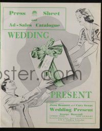 4s308 WEDDING PRESENT English pressbook '36 Joan Bennett, Cary Grant, George Bancroft, rare!