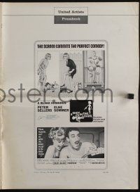 4s675 SHOT IN THE DARK pressbook '64 Blake Edwards directed, Peter Sellers & sexy Elke Sommer!