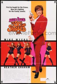 4t050 AUSTIN POWERS: THE SPY WHO SHAGGED ME int'l 1sh '99 Mike Myers, super sexy Heather Graham!