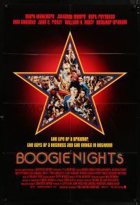 4t097 BOOGIE NIGHTS int'l 1sh '97 Burt Reynolds, Julianne Moore, Wahlberg as Dirk Diggler!