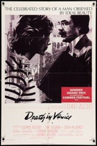 4t180 DEATH IN VENICE 1sh '71 Luchino Visconti's Morte a Venezia, Bogarde, Silvana Mangano