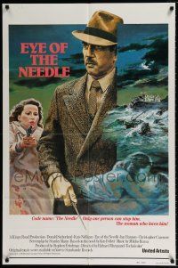 4t230 EYE OF THE NEEDLE int'l 1sh '81 Donald Sutherland, Kate Nelligan, R. Graves art!