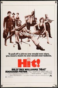 4t357 HIT 1sh '74 Billy Dee Williams w/giant bazooka, Richard Pryor, Paul Hampton!