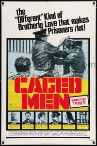 4t391 I'M GOING TO GET YOU ELLIOT BOY 1sh '71 Maureen McGill, Caged Men Plus One Woman!