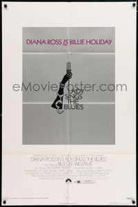 4t437 LADY SINGS THE BLUES 1sh '72 Diana Ross as Billie Holiday, Billy Dee Williams, Richard Pryor