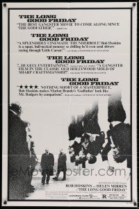 4t469 LONG GOOD FRIDAY 1sh '82 Helen Mirren, mobster Bob Hoskins crosses paths with the IRA!