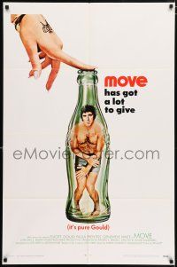 4t579 MOVE int'l 1sh '70 best Elliott Gould in Coke bottle art, it's got a lot to give & it's kinky