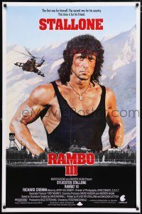 4t724 RAMBO III int'l 1sh '88 Sylvester Stallone returns as John Rambo!