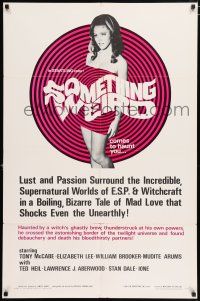 4t814 SOMETHING WEIRD 1sh '67 Herschell Gordon Lewis, lust, passion, supernatural, bizarre!