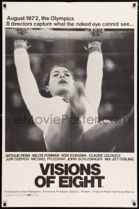 4t930 VISIONS OF EIGHT 1sh '73 Munich Olympics directed by Penn, Forman, Ichikawa, Lelouch & more!