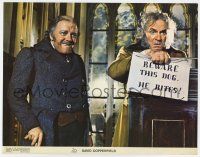 4w387 DAVID COPPERFIELD color 11x14 still '69 Laurence Olivier as Creakle, Attenborough as Tungay!