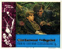 4w252 BEGUILED LC #3 '71 muddy Clint Eastwood & young girl hiding, directed by Don Siegel!