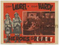 4w286 BONNIE SCOTLAND LC R40s Stan Laurel & Oliver Hardy in office, Heroes of the Regiment