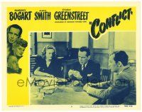 4w352 CONFLICT LC #3 R56 Alexis Smith & Charles Drake look at Humphrey Bogart examining ring