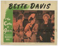 4w357 CORN IS GREEN LC '45 Rosalind Ivan & Joan Lorring stare at plain Bette Davis!
