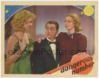 4w382 DANGEROUS NUMBER LC '37 Don Juan Robert Young picks sexy Ann Sothern out of a phonebook!