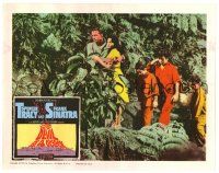 4w399 DEVIL AT 4 O'CLOCK LC '61 Frank Sinatra helps Barbara Luna & young boys through the jungle!