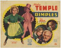 4w033 DIMPLES TC '36 3 cool images of Shirley Temple in Depression era musical, Stepin Fetchit!