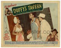 4w429 DUFFY'S TAVERN LC #1 '45 Ed Gardner & Moore stare at half-dressed Betty Hutton, Bing Crosby!