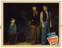 4w487 FRENCH LEAVE LC #5 '48 kid stars Jackie Cooper & Jackie Coogan all grown up looking at kid!