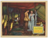 4w497 GARDEN OF ALLAH LC '36 Charles Boyer stands by beautiful Marlene Dietrich in tent!