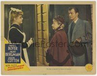 4w499 GASLIGHT LC '44 Joseph Cotten & Dame May Whitty look at maid Angela Lansbury!