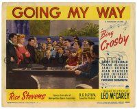 4w513 GOING MY WAY LC #3 '44 Rise Stevens, McHugh & Bonanova watch Bing Crosby & kids sing!