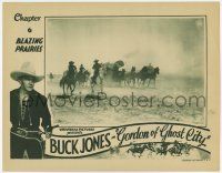 4w520 GORDON OF GHOST CITY chapter 6 LC '33 Buck Jones on his white horse rides with covered wagon!